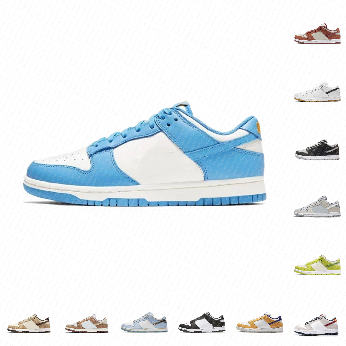 

Designer SB low Mens Women Skate Casual Shoes Chunky Grey GEORGETOWN Midas Atlas Lost UNC Coast Chicago Black White Laser Orange Trainers dunksb dunks Sneakers shoe, 17#