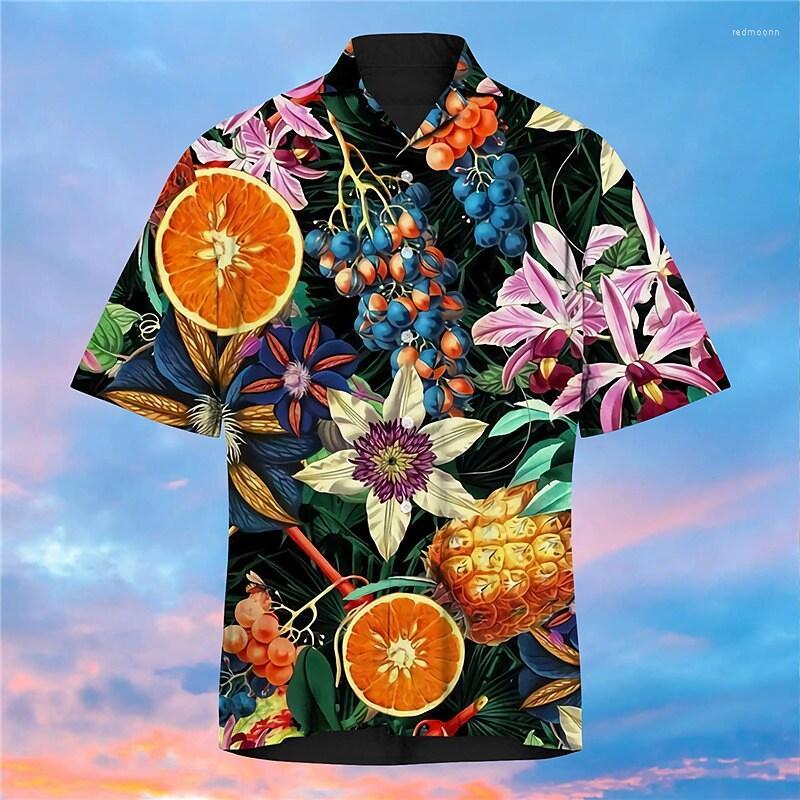 

Men's Casual Shirts Men's Cuban Collar Men's Nature Shirt 3d Plant/fruit For Men Strange Short Sleeve Oversized Tops Tee Hawaiian, Cs-hzy20220703-9