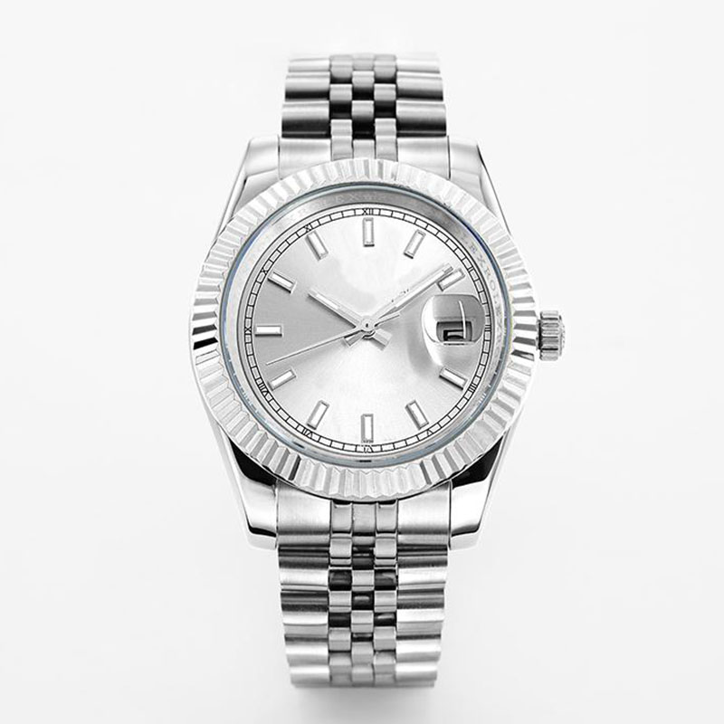 montres en or pour femmes Montre avec boîte montres d'endurance en acier inoxydable automatique date automatique montres hommes faux dames élégan