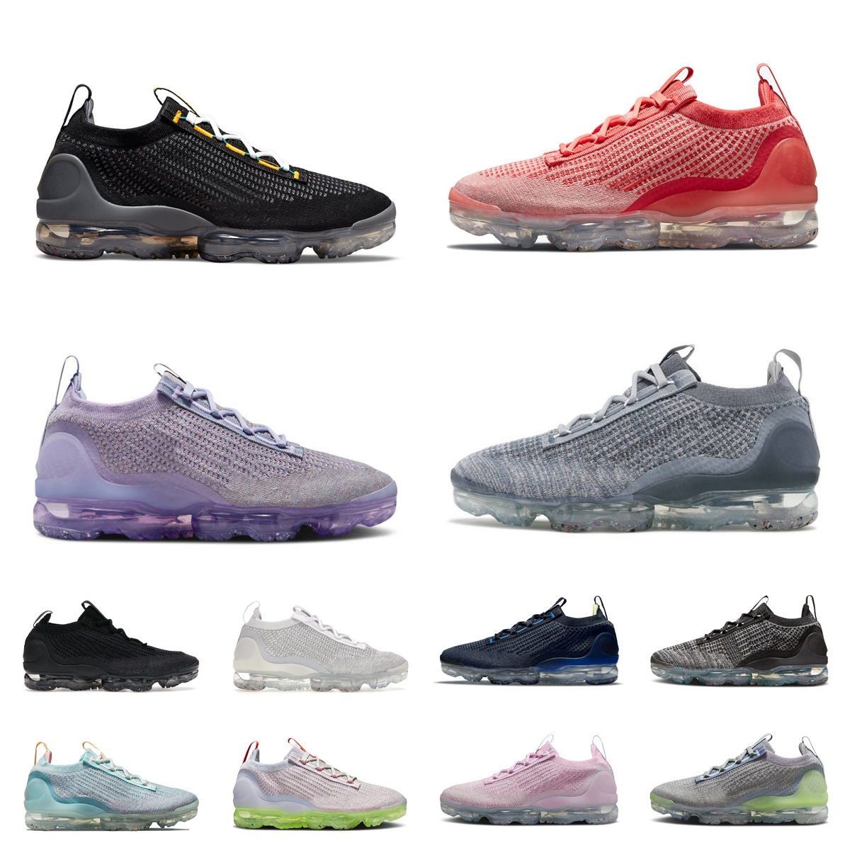 

Airmaxs Fly knit Triple Black Casual Shoes Vapores 5.0 Mens Women White Pure Platinum Obsidian Armory Blue Smoke Grey Volt Oreo Light Dew Metallic Silver Men Sneakers, Bubble package bag