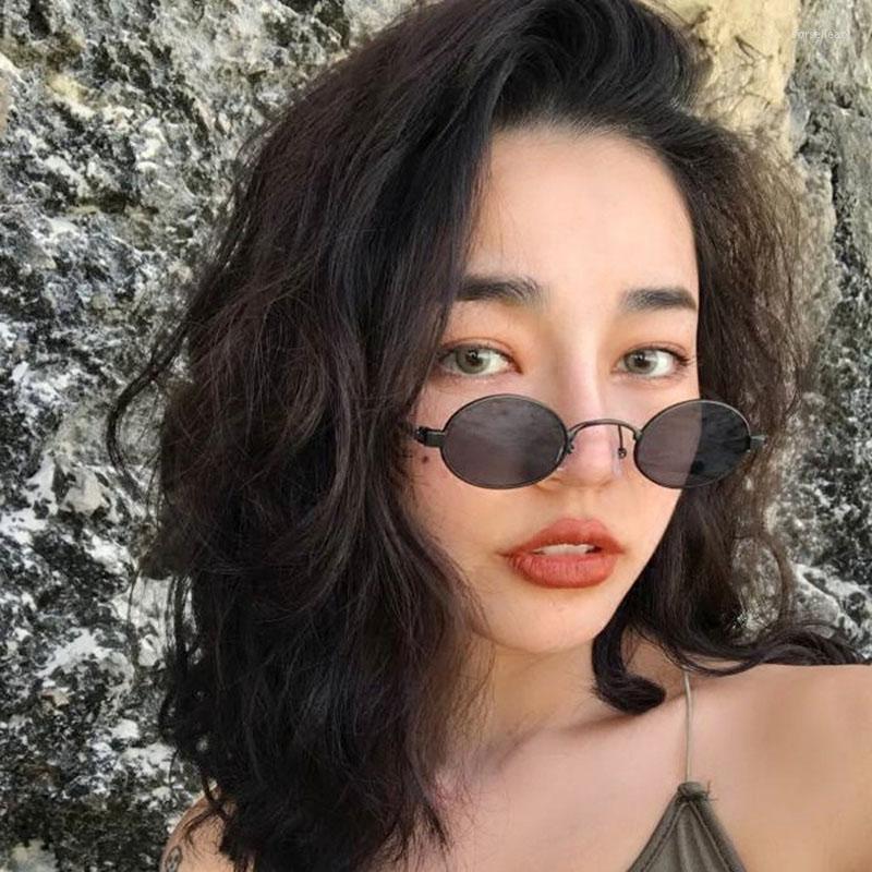 

Sunglasses Vintage Small Round For Women&men Street Punk Fashion Zonnebril Dames Brand Designer Hombre Oculos N403