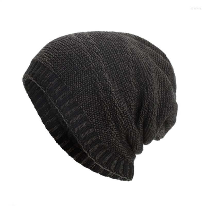 

Beanies Men Women Winter Slouch Knit Beanie Hat With Thick Fleece Lined Inner Hats Warm Knitted Slouchy Skull Cap Baggy Unisex #36