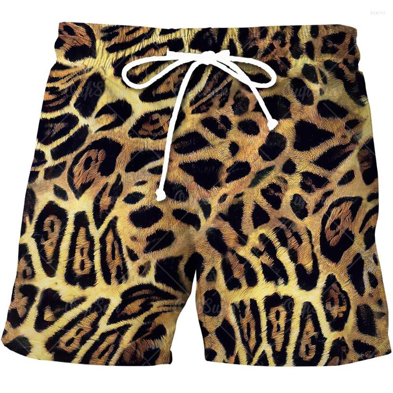 

Men's Shorts 2022 Men's Beach Hawaiian Sports 3D Leopard Swim -4XL, Zl-2275