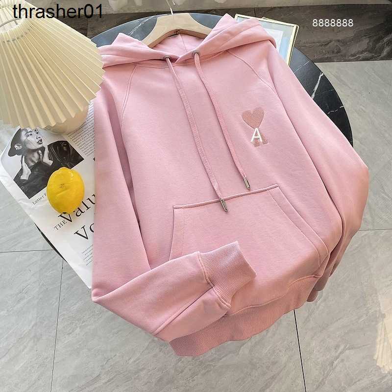 Women's Hoodies designer Sweatshirts grading amis sweater Makaron series round neck cardigan men women hoodie coat