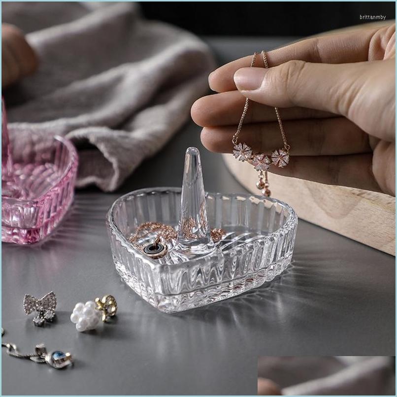 

Jewelry Pouches Bags Jewelry Pouches Bags Wedding Ring Trinket Tray Stand Dish Holder Bracelet Dresser Top Handmade Ornament Brit22 Dh7An