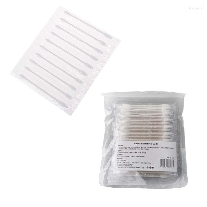 

Makeup Sponges 2022 Disposable Double-ended Cotton Swabs Individually Packaged For Portable Travel