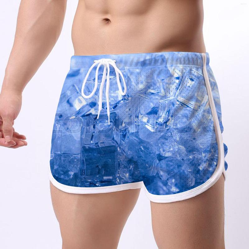 

Men' Shorts Swimming Trunks 2022 Fashion Color Matching Boxer High Waist Quick-Drying Beach Men' Five-Point Pants, 17