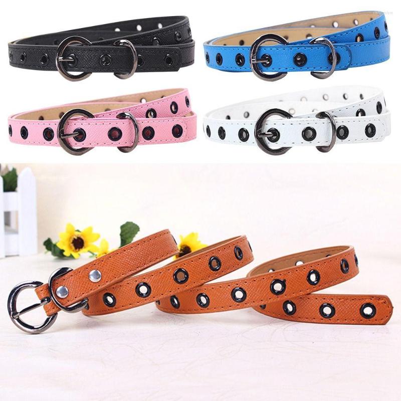 

Belts Casual Waiststrap Adjustable PU Leather Decoration Waist Pin Buckle Belt Waistband, Black