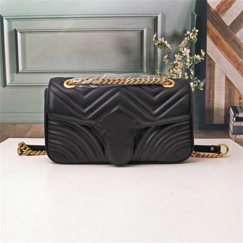 

Messenger WF Bags Womens Purses Luxury Designer Chain Crossbody Bag Handbags Fashion Marmont Women Purse Small Flap Shoulder Bags Tote, Red