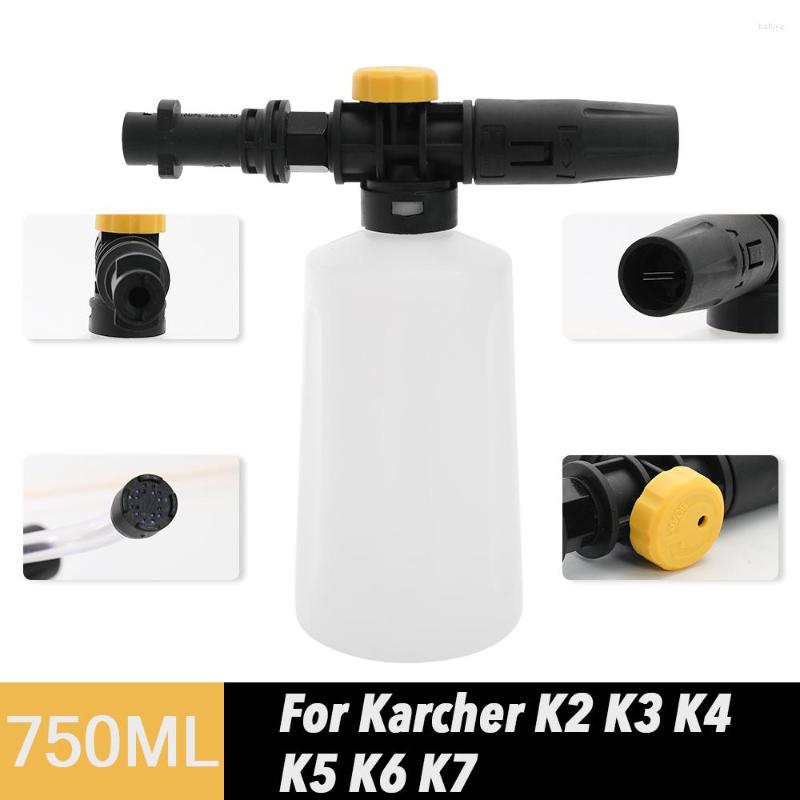 

Car Washer 750ml Pressure Snow Wash Cleaning Detergent Bottle Lance Fit Soap Sprayer Foam Cup For Karcher Auto Tools