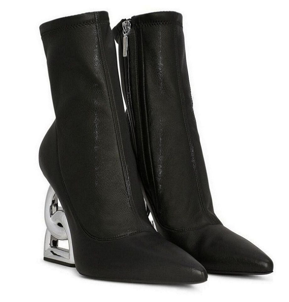 

Combat Boots Ankle Boot Martin Booties Winter Luxury Brand Crystal-Embellished Black Calf Leather Lug Soles Party Wedding Chunky Shoebox Eu42