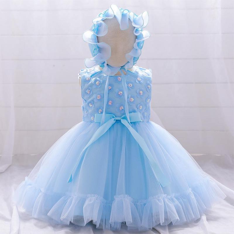 

Girl Dresses Flower Dress 6M-5 Years Kids Blue Tulle Tutu Casual Cute Children For Ball Gown Party Birthday, L2002xz-purple