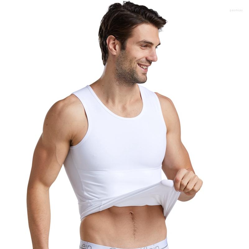 

Men's Body Shapers 2022 Mens Sweat Shirt Tummy Waist Corset Vest Steampunk Men Shaper Sauna Fitness Slimming Underwear Shapewear