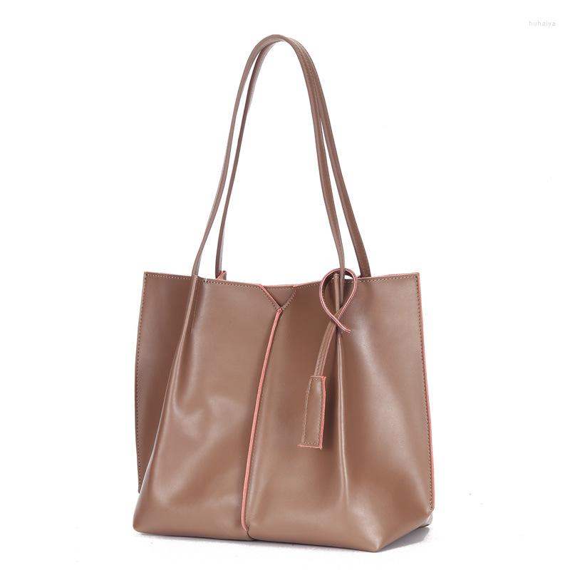 

Evening Bags Genuine Leather Bag Female Tote Fashion Shoulder Large Capacity Portable Ladies Handbags GN-SB-dlzpnb