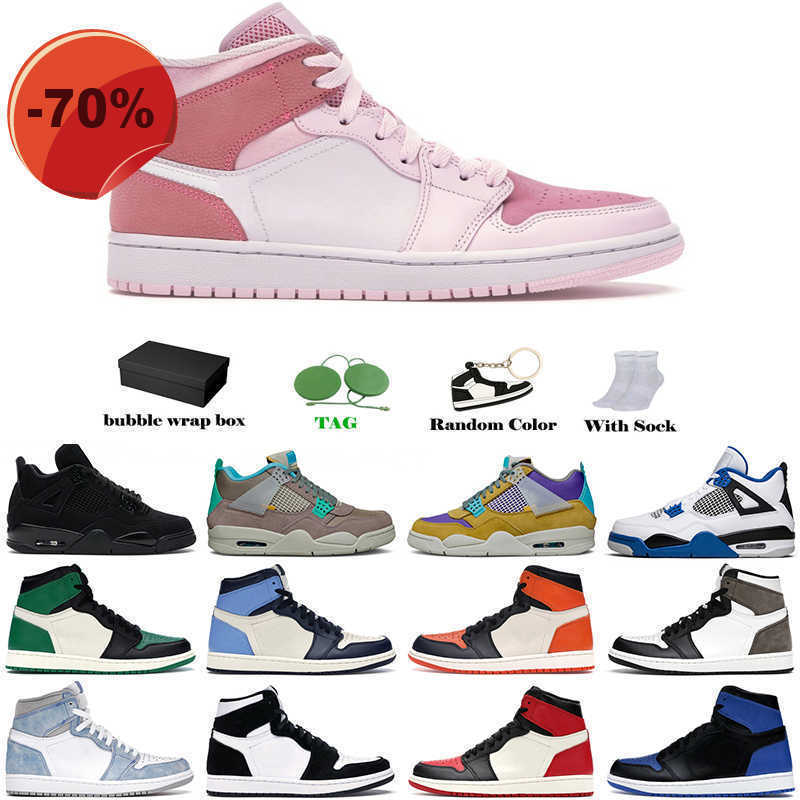 

Basketball Shoes Sneakers University Blue 4S Hyper Royal Bred Low Legend Concord Fire Red Black Cat White Cement Oreo Men Jubilee 1S Gamma, #1