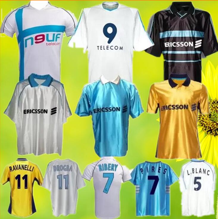 

1998 1999 2000 2003 2004 Marseilles retro soccer jersey 2005 2006 Pires RIBERY BARTHEZ Ravanelli NASRI Gallas Drogba Olympique de classic vintage football shirt