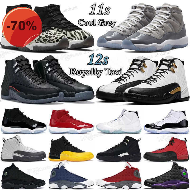 

Basketball Shoes Trainers Sneakers Cool Grey Legend Blue Hyper Royal Court Purple Jumpman 11S 11 Concord 25Th Anniversary 12S Royalty Taxi