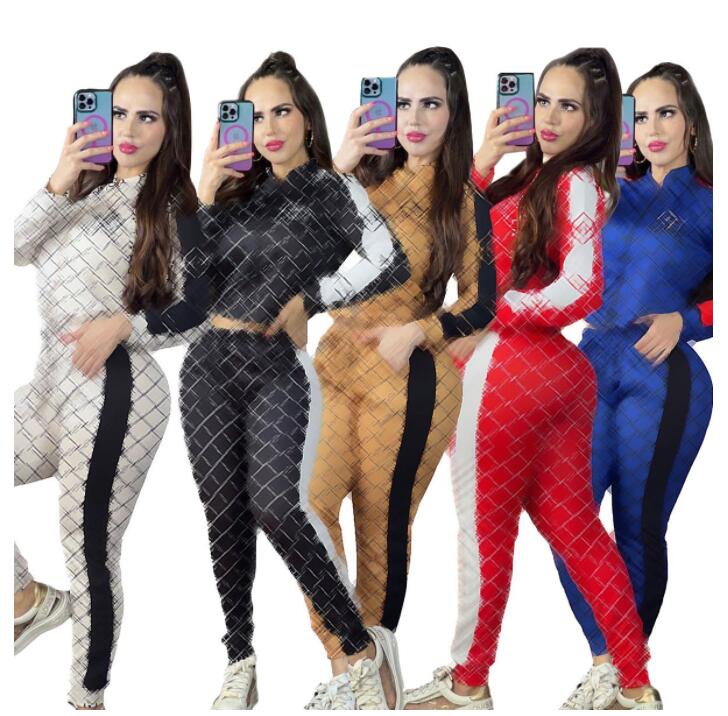 

Womens Tracksuits Luxury for Casual Fashion Long Sleeved Two-piece Jogger Set Ladies Fall Tracksuit Sweat Suits Black jacket G1, 12