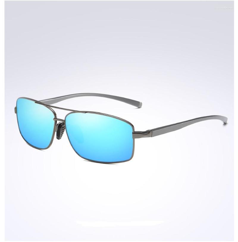 

Sunglasses Asher Qiu Vintage Retro Brand Designer Men Polarized Square Classic Shades Sun Glasses UV400