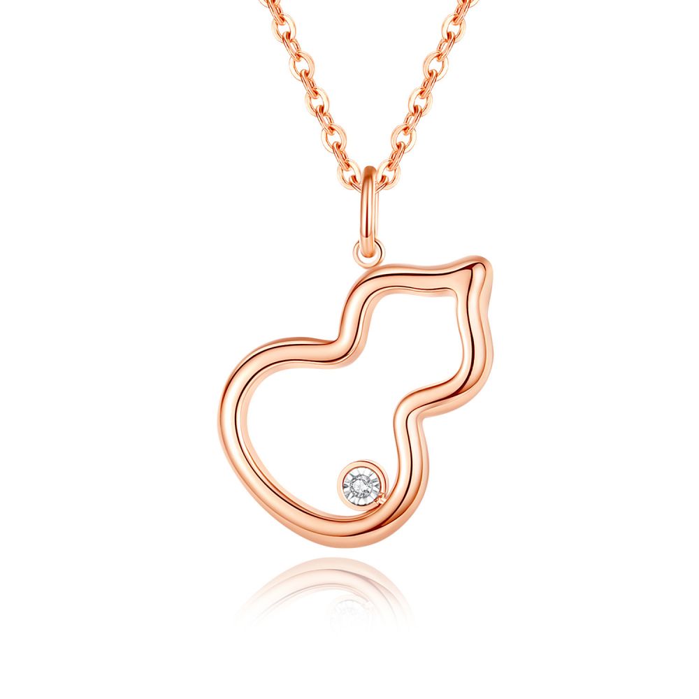 

designer necklace jewellery four leaf clover necklaces diamond Clavicle chain Titanium steel Gold-Plated Never Fade Not Cause Allergic; Store/21621802 Model BTR40