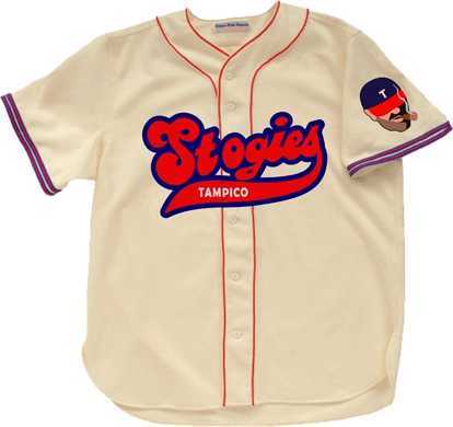 

Custom Tampico Stogies 1957 Home Baseball Jersey Men Women Youth Any Name And Number Size S-4XL, White any name any number