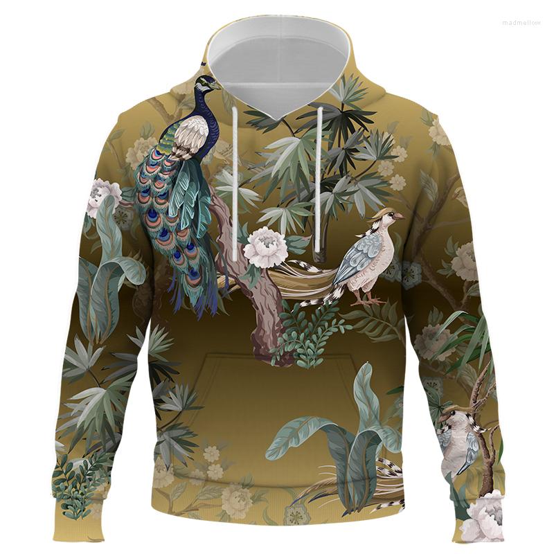 

Men's Hoodies 2022 Flower Bird And Plant Illustration 3D Print Sweatshirt Men Women Fashion Hoodie Harajuku Kids Boy Girl Streetwear, Cbw-3472