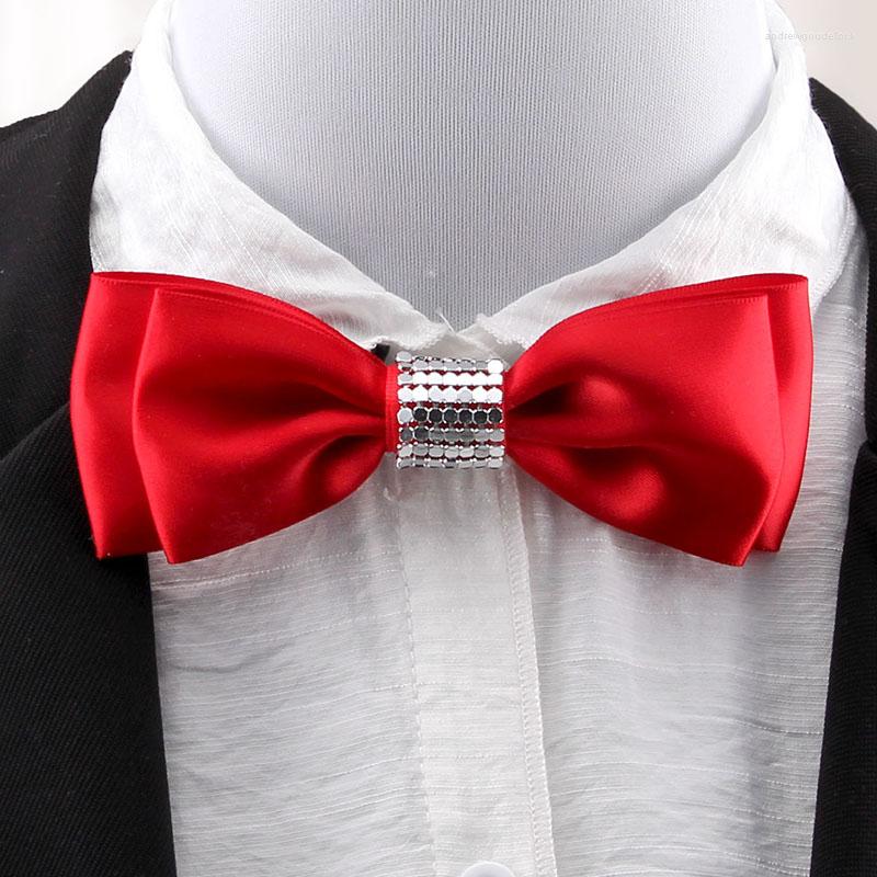 

Bow Ties High-grade Solid Color Shining Sequins Bowtie Knot Necktie Boys Grils Children Men Women Wedding Christmas Party Show Prom Gifts