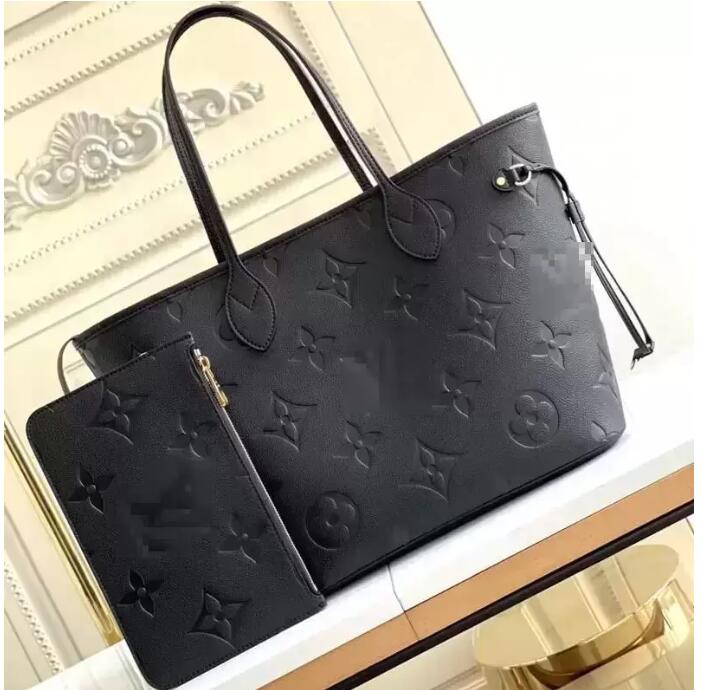 

Fashion 2PCS Totes WOMAN WOMEN Luxurys Designers Bags Pu Leather Handbags Messenger Crossbody Shoulder Bag Wallet Lady Clutch LVs Louiseities Viutonities