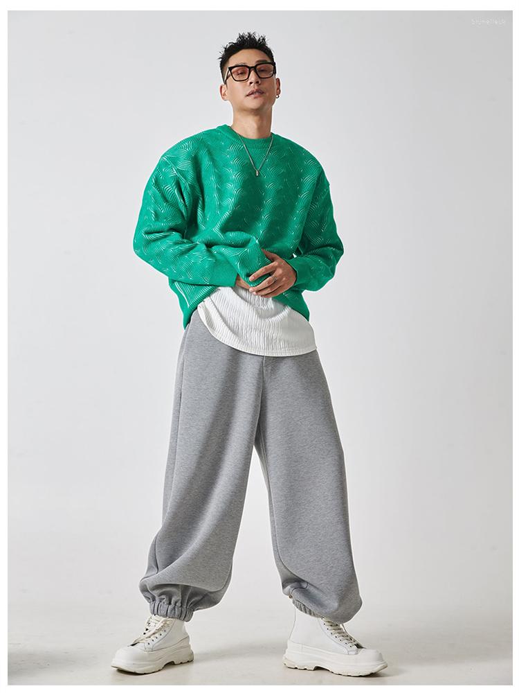 

Men's Sweaters S00054 Fashion Men's 2022 Runway Luxury European Design Party Style Clothing, Black