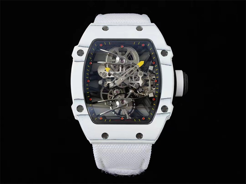 

Top 27-02 men watches Montreal de luxe Tourbillon movement watches titanium alloy buckle waterproof 50m sapphire crystal glass /03, Black