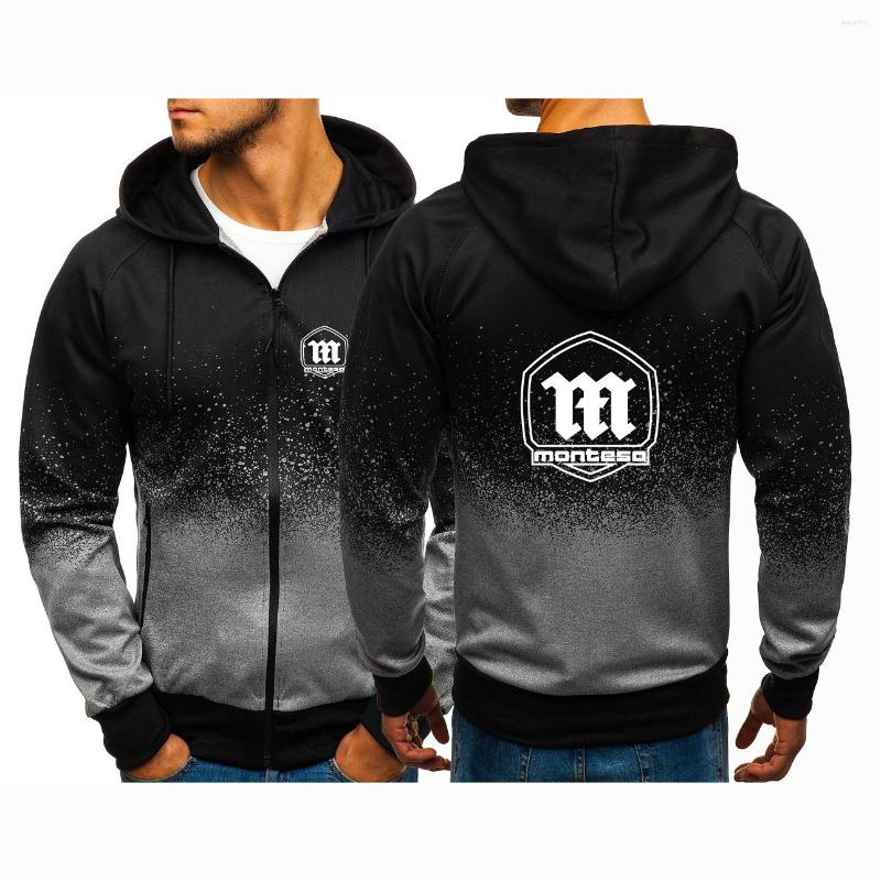 

Men' Jackets Montesa Motorcycle 2022 Men' Gradient Fashion Zipper Hoodies Casual Harajuku Cardigan Coat Fleece Outdoor Sweatshirts