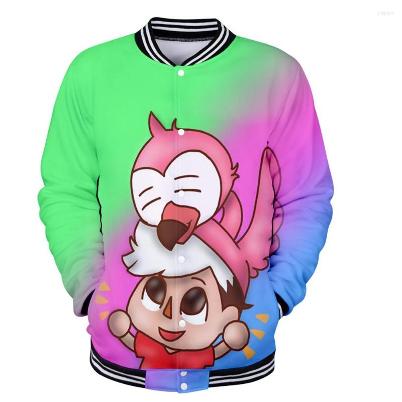 

Men's Hoodies AlbertsStuff Flamingo 3D Autumn Winter Holiday Men/Women CasualStreetwear Baseball Uniform Streetwear Kawaii Style, As shown