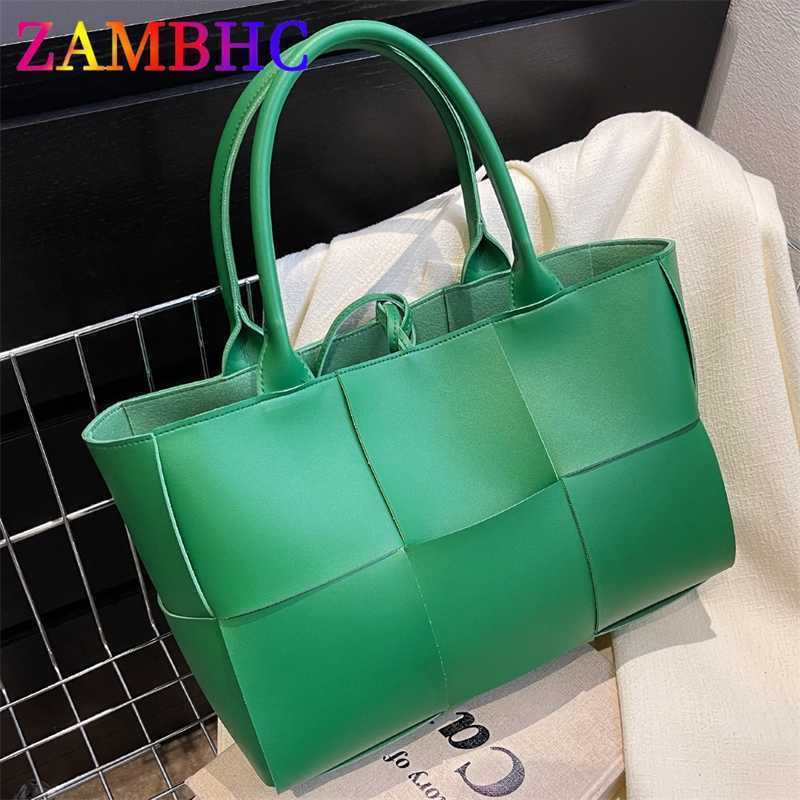 2 Set sac Armure Grande Capacité WomenTote PU Sacs À Bandoulière En Cuir pour Femmes 2022 Mode Lady Top-poignée Sac De Luxe Sacs À Main