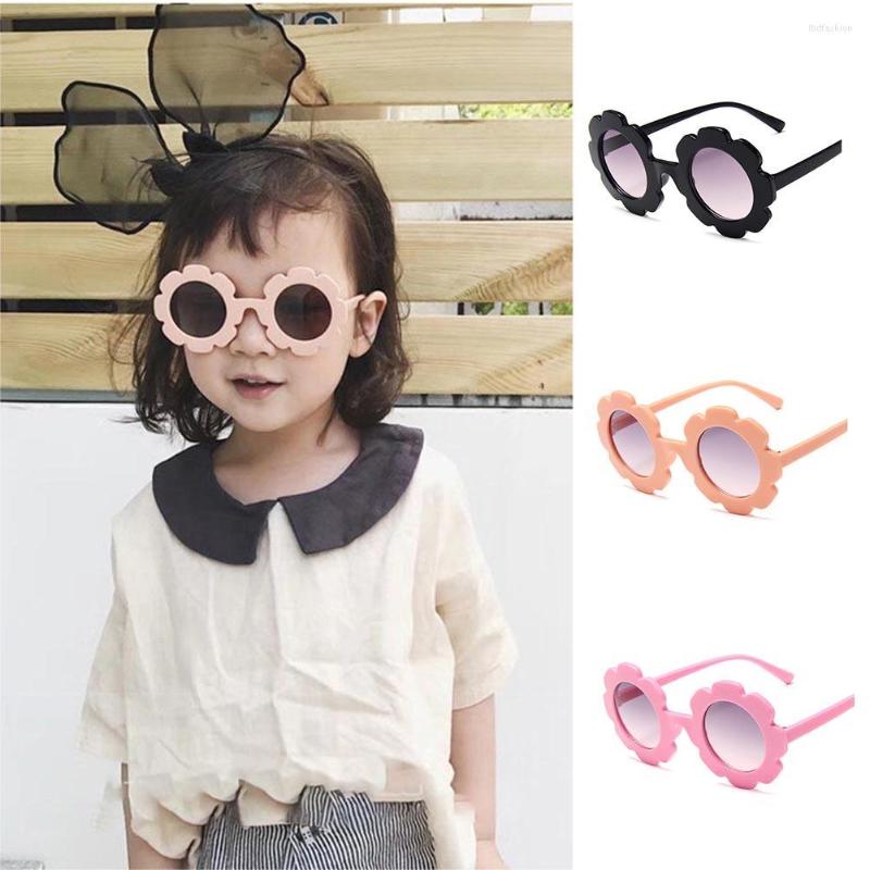 

Sunglasses Sunflower Cute Baby Flower Cartoon Fashion Colorful Children's Petal Glasses