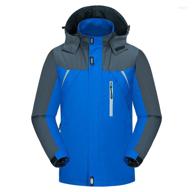 

Men's Jackets Winter Jacket Men Waterproof Windproof Fashion Hooded And Coats For Male Hike Climbing Outerwear Brand Clothing -4XL, Black