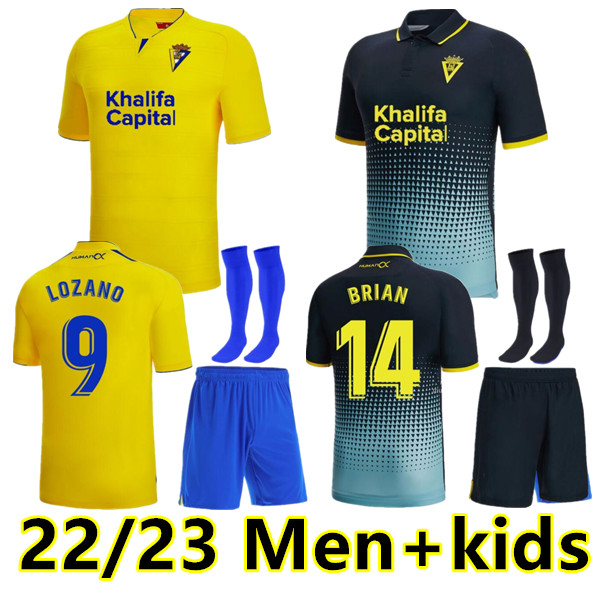 

22 23 Cadiz soccer jerseys CADIZ CF 2022 2023 LOZANO ALEX Bodiger Juan Cala CAMISETA ASCENSO A LIGA SANTANDER de training wear home away men kids football shirts, 22/23 home
