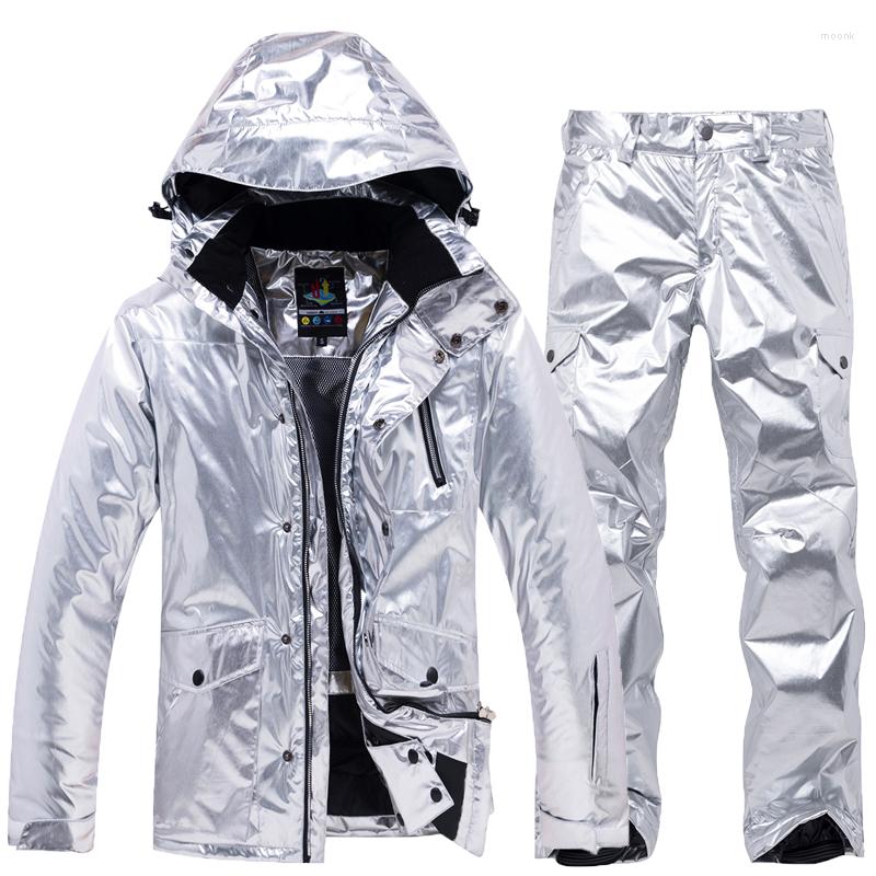 

Skiing Suits Snowboarding Sets Men And Women Suit Ski Jackets Pants Very Warm Windproof Waterproof Snow Outdoor Winter Clothes, Sets 3