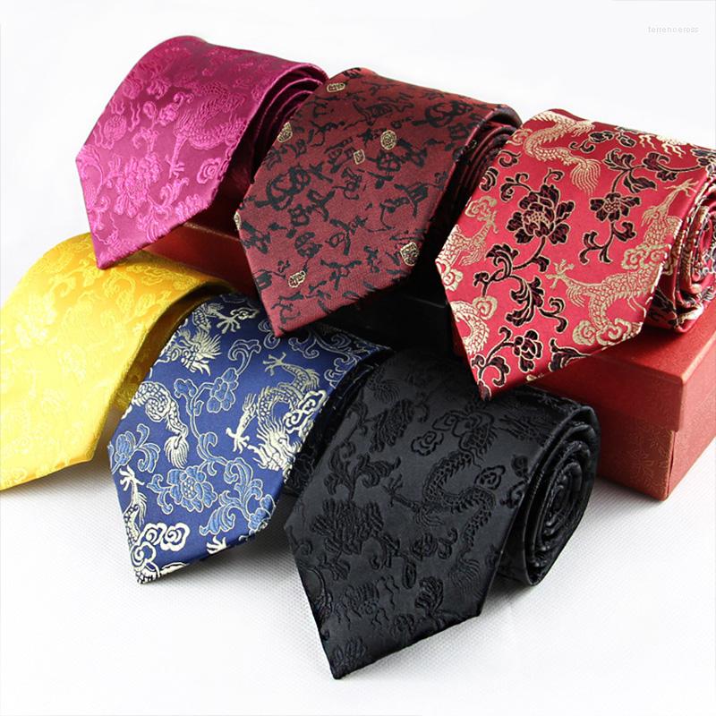 

Bow Ties 2022 Fashion 9cm Wide Neckties Mens Jacquard Party Necktie Gravatas Corbatas Casual Men Wedding Business Neck Tie Krawatte