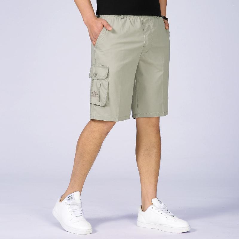 

Men's Shorts Men Casual Loose Short Pants Camouflage Military Summer Style Knee Length Plus Size Cotton Home, Blue