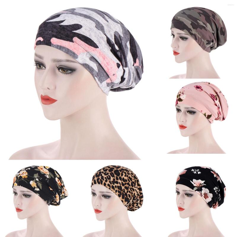 

Ball Caps Cancer Print Hat Women Cap Wrap Ruffle Muslim Baseball Clip On Light Rosary, Brown