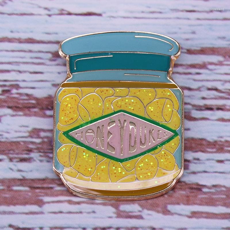 

Brooches HXXP Enamel Pin Magic Magical Wizarding Candy Chocolate Brooch