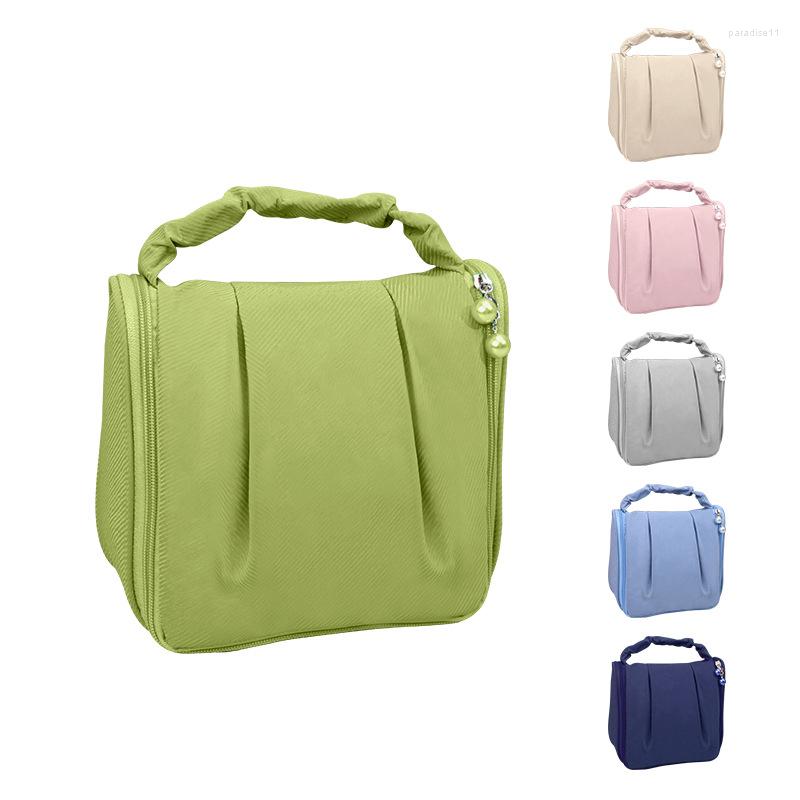 

Cosmetic Bags 2022 Waterproof Bag Women Cloud Candy Color Handbags Make Up Organizer Elegant Toiletry Makeup Box Neceser, Gy