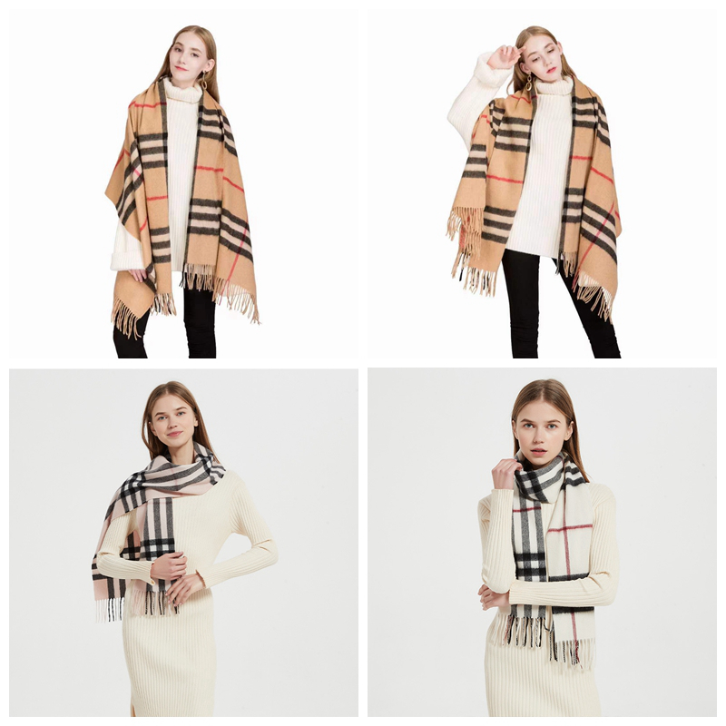 

Scarf echarpe Letter Cashmere Blanket Crochet SoftShawl Portable Warm Plaid Fleece Knitted Throw Towel Cape Blankets men neckerchief designer scarf for woman