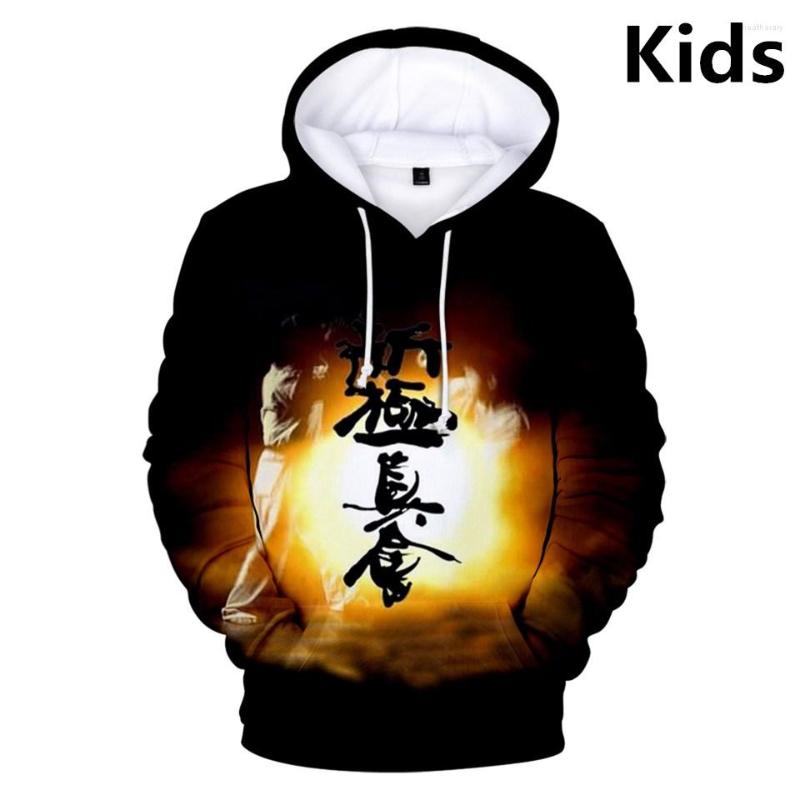 

Men's Hoodies 3 To 14 Years Kids Hoodie Kyokushin Karate 3D Printed Boy/girls Sweatshirt Long Sleeve Coat Children Pullover Oversized, Tz-406