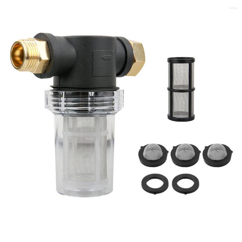 

Car Washer 40 Mesh Screen Garden Hose Inlet Filter For Pressure Inline Water