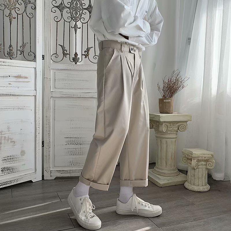 

Men's Pants Mens Harem Harajuku Women's Casual Ankle-Length Trousers 2022 Streetwear Male Jogger Sweatpants 2XL, Khaki