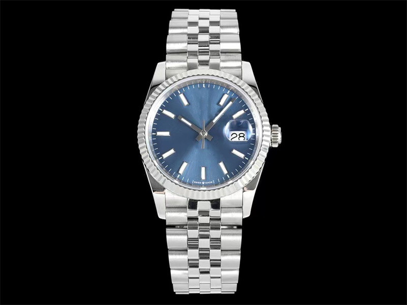 

DIW top Diamond Watch Monte de luxe 36mm men watches 3235automatic mechanical movement watches 904L fine steel case clasp 08, Black