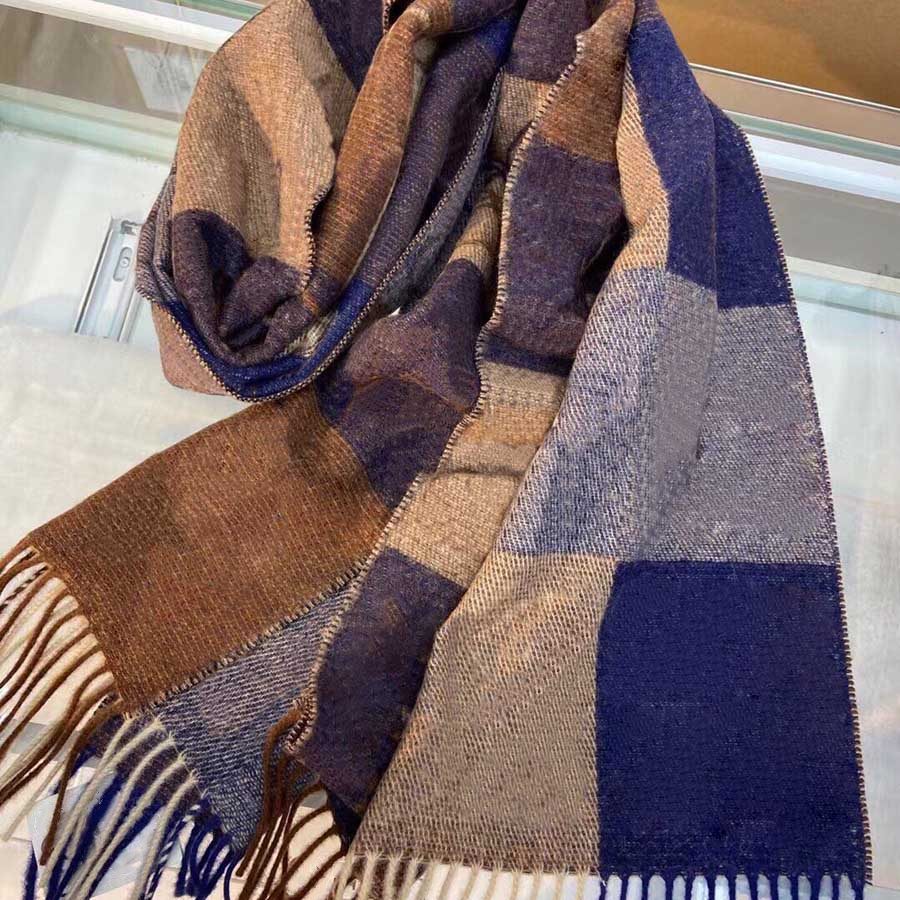 Élégant élégant écharpe Designer unisexe foulards mode châle chaud pour homme femme 3 couleurs