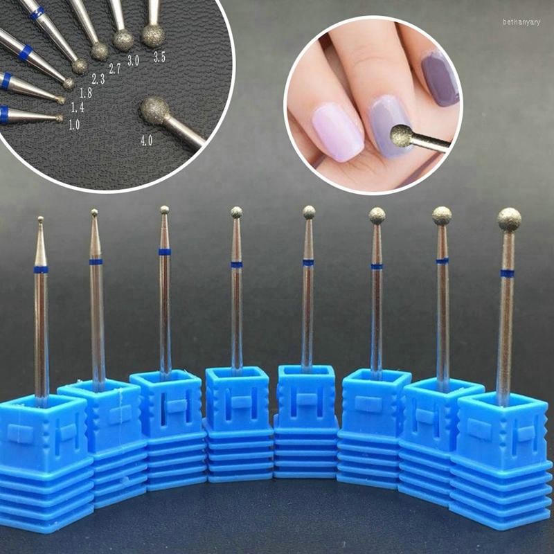 

Nail Art Equipment 6 Sizes Diamond Drill Bit Manicure Electric Machine Tool Cuticle Clean Sanding Milling Rotary Grinding Head
