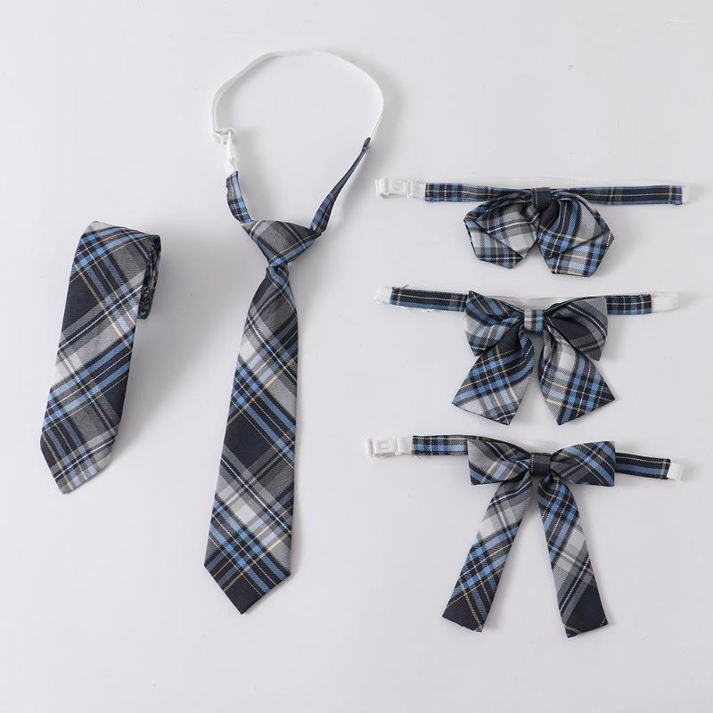 

Clothing Sets Japanese Korean Student Shirts Collar Bow Tie School Jk Uniform Bowknot Business Cos Bowties Sailor Accessories For Women, Tie d